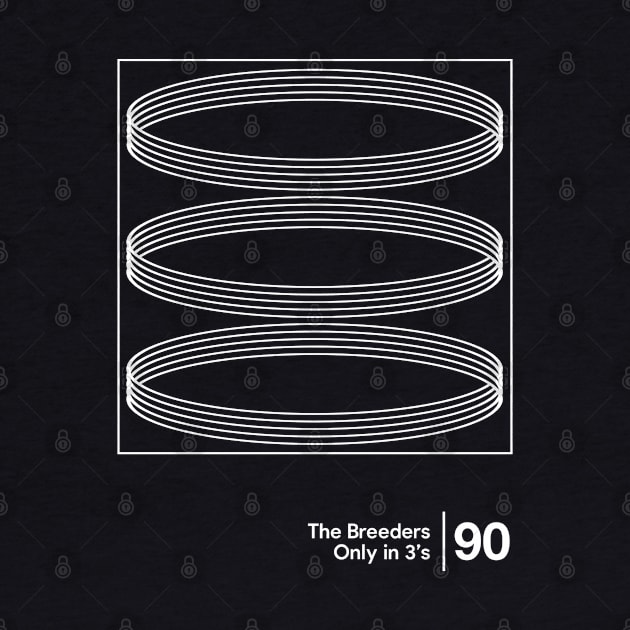 The Breeders / Minimalist Graphic Artwork Design by saudade